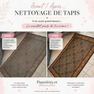 Photo de galerie - Nettoyage de Tapis
