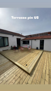 Photo de galerie - Terrasse pin 