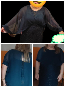 Photo de galerie - Modification de modèle de la robe 
