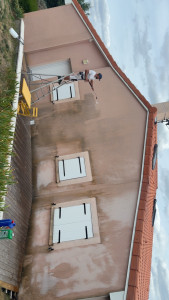 Photo de galerie - Nettoyage de façade, traitement hydrofuge