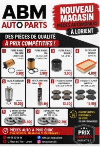 Photo de galerie - Voici quelques prix de pièces automobiles dans notre magasin