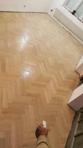 Photo de galerie - Pose de parquet - Revêtement de sol
