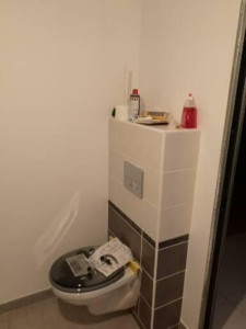 Photo de galerie - Toilette suspendu 
