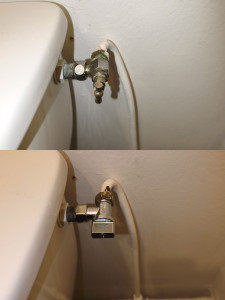 Photo de galerie - Remplacement robinet d'arrêt (wc)