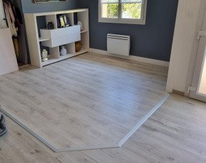 Photo de galerie - Pose de parquet - Revêtement de sol