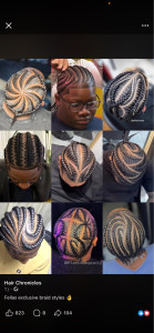 Photo de galerie - Différents tressages