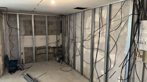 Photo de galerie - Passage cables 