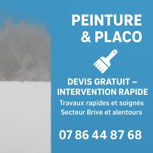 Photo de galerie - Peinture placo