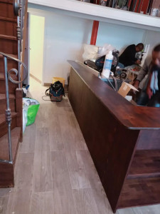 Photo de galerie - Fabriquer une comptoir de bar sur mesure