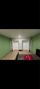 Photo de galerie - Pose + fabrication dressing sur mesure 