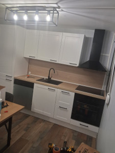 Photo de galerie - Pose de cuisine 