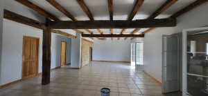 Photo de galerie - Peinture plafond lambris plus mur placo