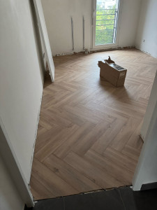 Photo de galerie - Pose de parquet 