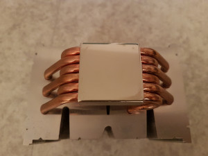 Photo de galerie - Nettoyage à l'alcool iso d'un radiateur