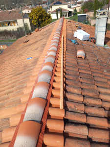 Photo de galerie - Feitage du toit.