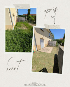 Photo de galerie - Tonte d'un petit jardin
