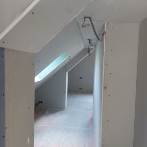 Photo de galerie - Placo, dans un pavillon
