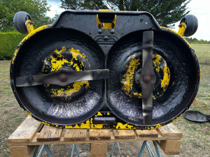 Photo de galerie - Réalisation de renfort pour carter de tracteur tondeuse