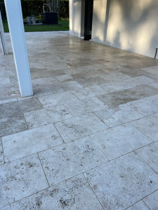 Photo de galerie - Nettoyage des terrasses 