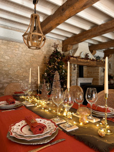 Photo de galerie - Noël au gîte Aponem -SAVIGNAC LES ÉGLISE 
