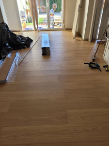Photo de galerie - Pose de parquet - Revêtement de sol
