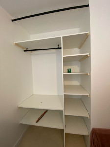 Photo de galerie - Création dressing sur mesures 