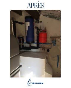 Photo de galerie - Réalisation d'une installation chauffage chaudière fioul 