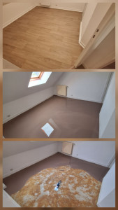 Photo de galerie - Pose de parquet - Revêtement de sol