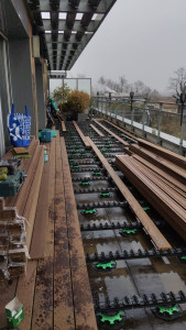 Photo de galerie - Changement de bois terrace.