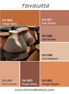 Photo de galerie - Nuancier terracotta