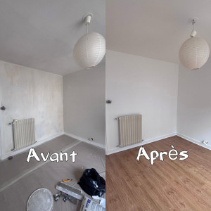 Photo de galerie - Peinture mur 