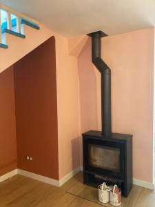 Photo de galerie - Deux couleurs différentes pour créer un espace cosy