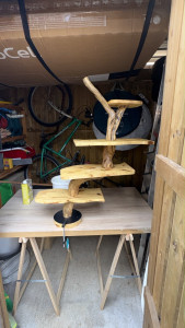 Photo de galerie - Étagère à partir de bois flotté 