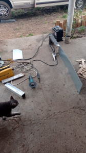 Photo de galerie - Fabrication pare-choc ar camping car