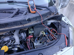 Photo de galerie - Recherche de panne sur le circuit electrique de demarrage : Renault Scenic