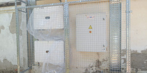 Photo de galerie - Pose des onduleurs 

