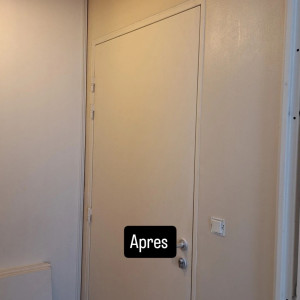 Photo de galerie - Rénovation enduit+peinture 