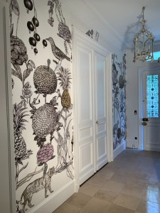 Photo de galerie - Pose papier panoramique dans entér