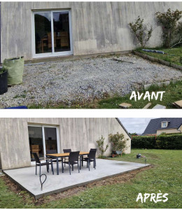 Photo de galerie - Dalle béton 