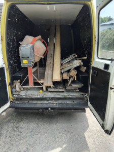 Photo de galerie - Enlèvement d'encombrant d'un chantier