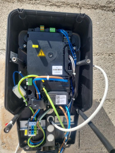Photo de galerie - Installation d'une borne de recharge 