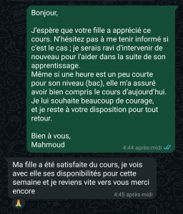 Photo de galerie - Cours de maths