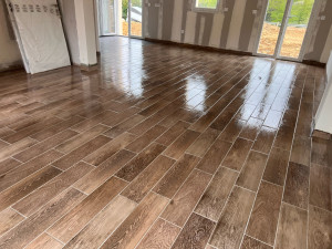 Photo de galerie - Pose de carrelage 