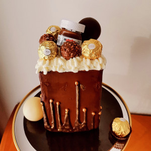 Photo de galerie - Gâteau chocolat sur commande 