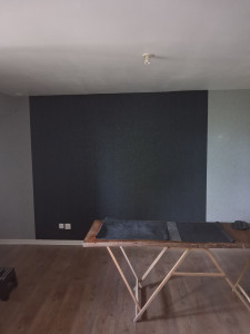 Photo de galerie - Pose papier peint 