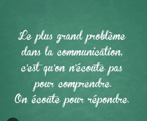 Photo de galerie - En effet, c’est l’art d’écouter !
