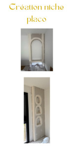 Photo de galerie - Niche en placo