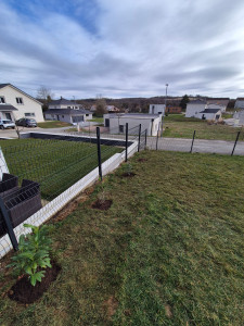 Photo de galerie - Plantations massifs pour respect PLU sur logement neuf 