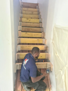 Photo de galerie - Réalisation d'escalier en béton armée 