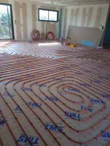 Photo de galerie - Plancher chauffant 